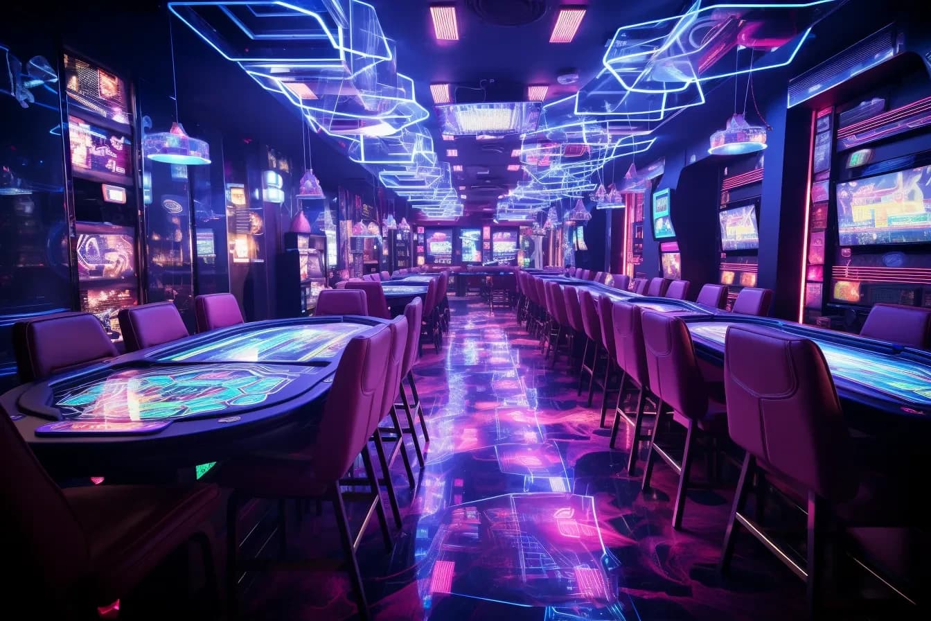 الواقع المعزز في كازينوهات الموزع المباشر image