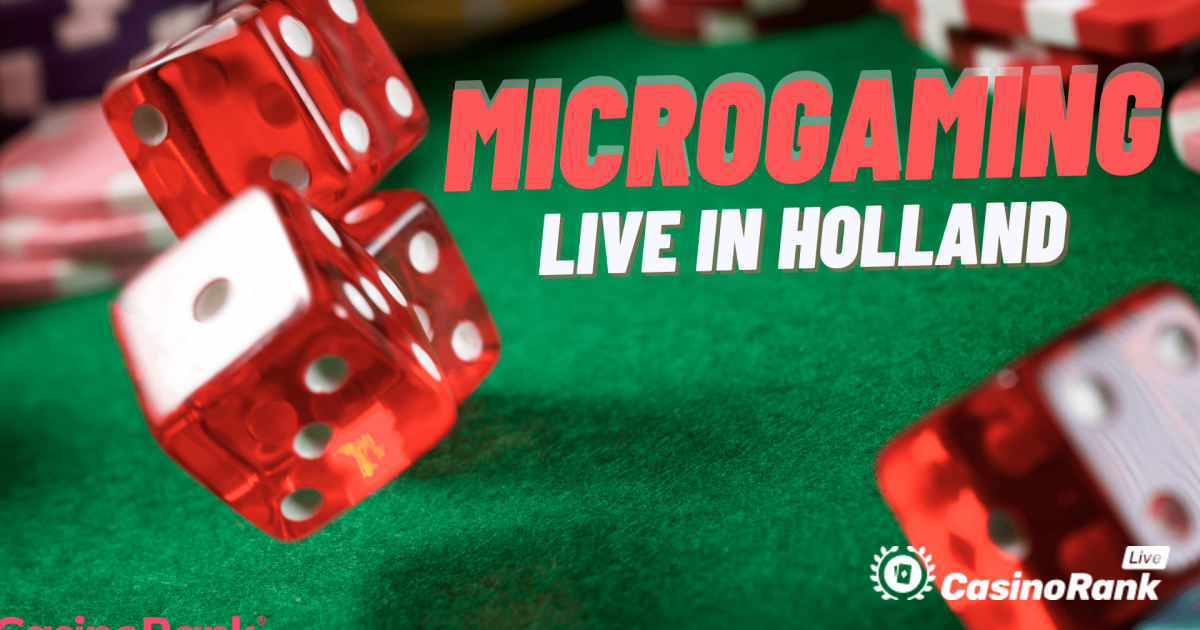 تأخذ Microgaming ألعابها عبر الإنترنت وألعاب الكازينو المباشر إلى هولندا