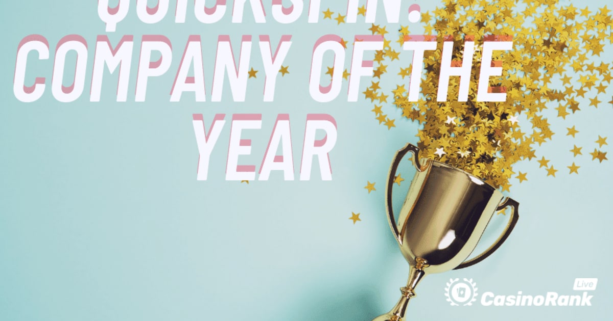 أكياس Quickspin ، جائزة الشركة المرموقة لهذا العام