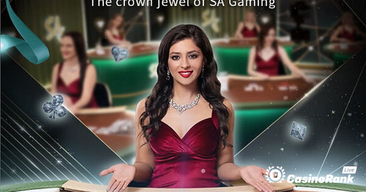 SA Gaming تطلق Diamond Hall بأناقة وسحر VIP