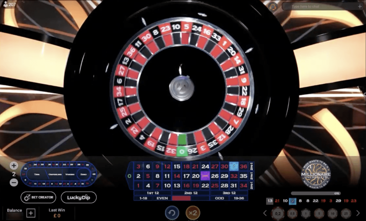 Who Wants to Be A Millionaire Live Roulette Rules and Gameplay